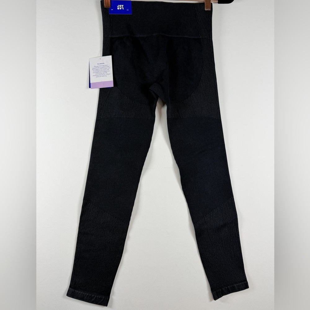 Women's High-Rise Ribbed Seamless 7/8 Leggings - JoyLab - S - Picture 5 of 9